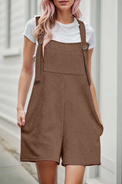 Textured Overall with Pockets